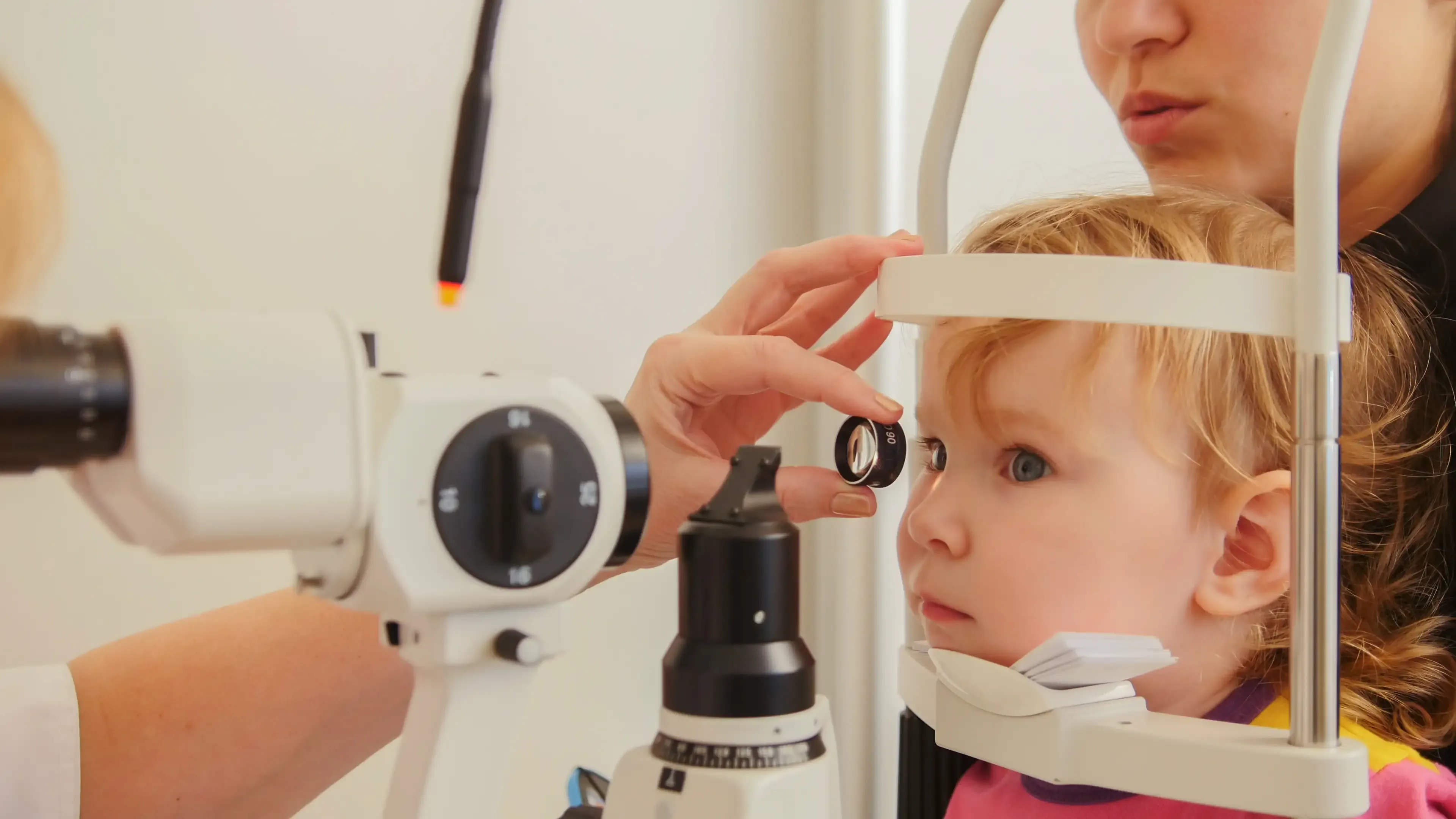 Pediatric eye examination